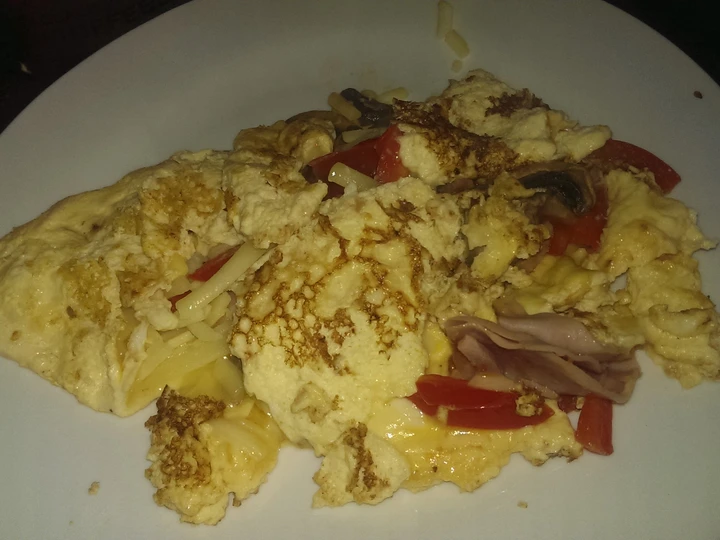 Easy Way Make Ali's messy but delish omelette the Awesome  Tasty
