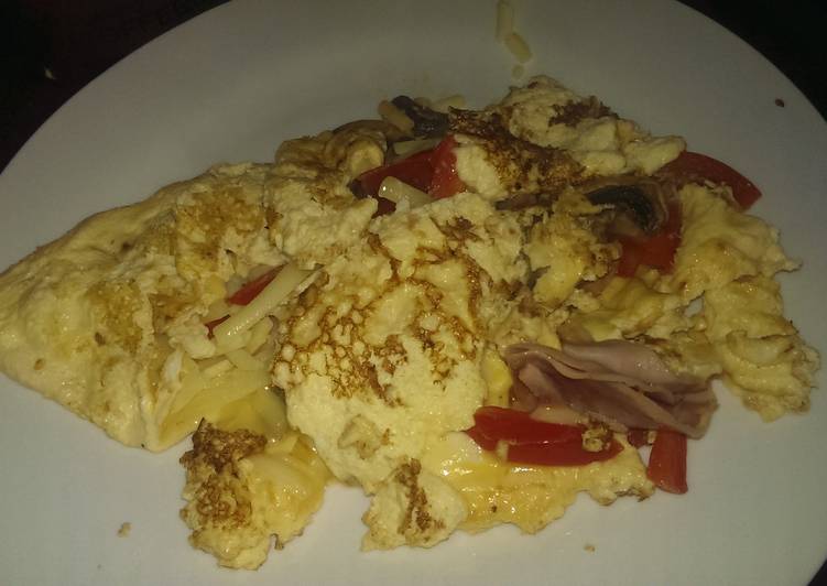 How to Prepare Perfect Ali&#39;s messy but delish omelette