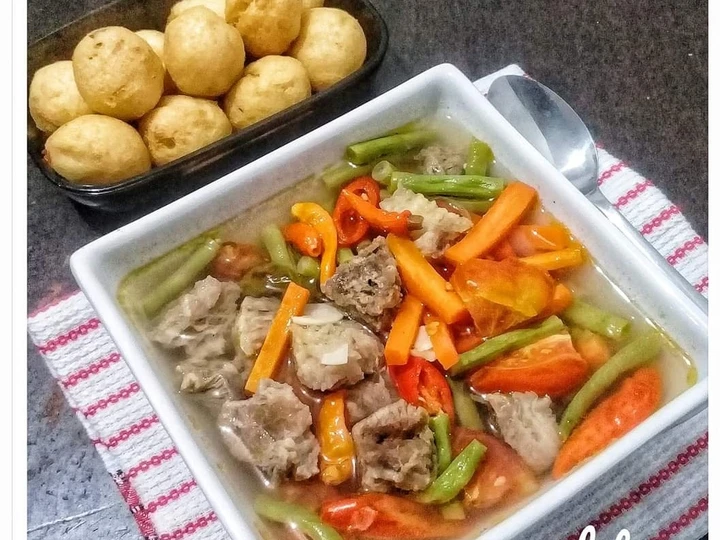 Cara Gampang Membuat Resep Asem-Asem Daging Sayur yang  Bikin Ketagihan Anti Ribet, Mantap