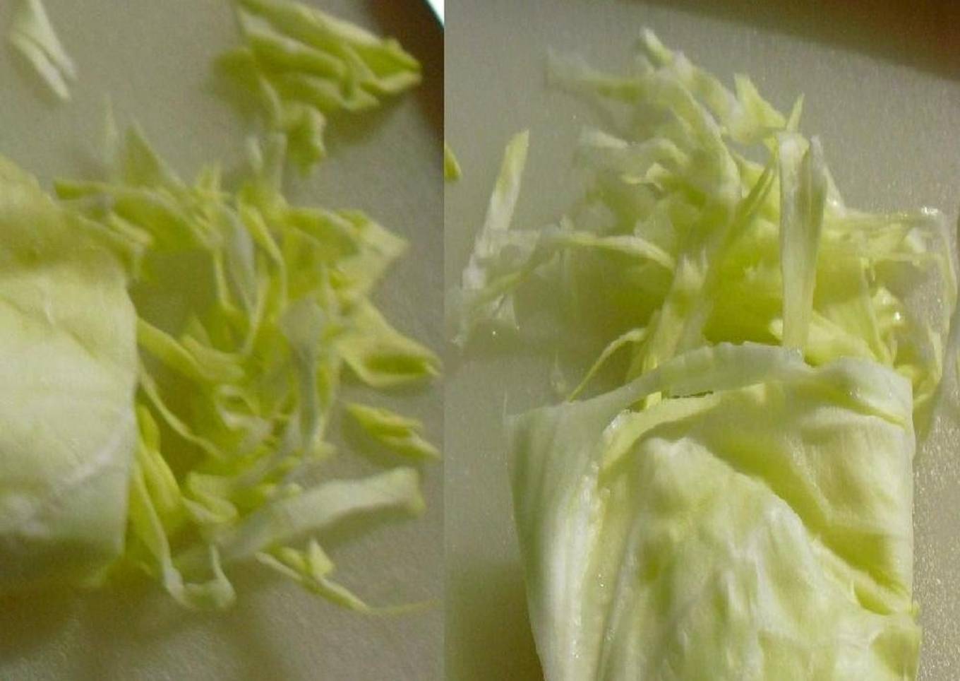 How to Chop Cabbage