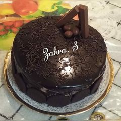 A picture of Oreo Fudge Brownie cake.