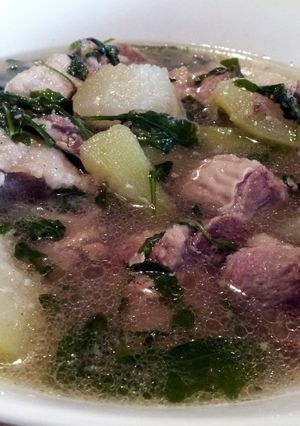 A picture of AMIEs PORK Sinigang.