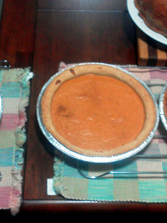 A picture of Sweet Potato Pie.