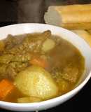 Scouse & hot baguette Mmmmm...