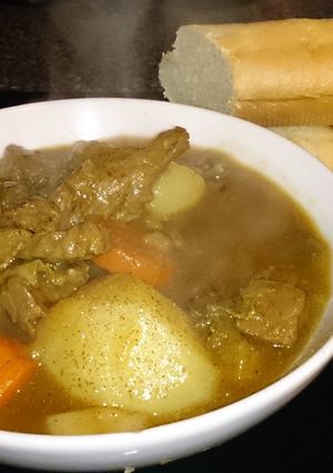 A picture of Scouse & hot baguette Mmmmm....
