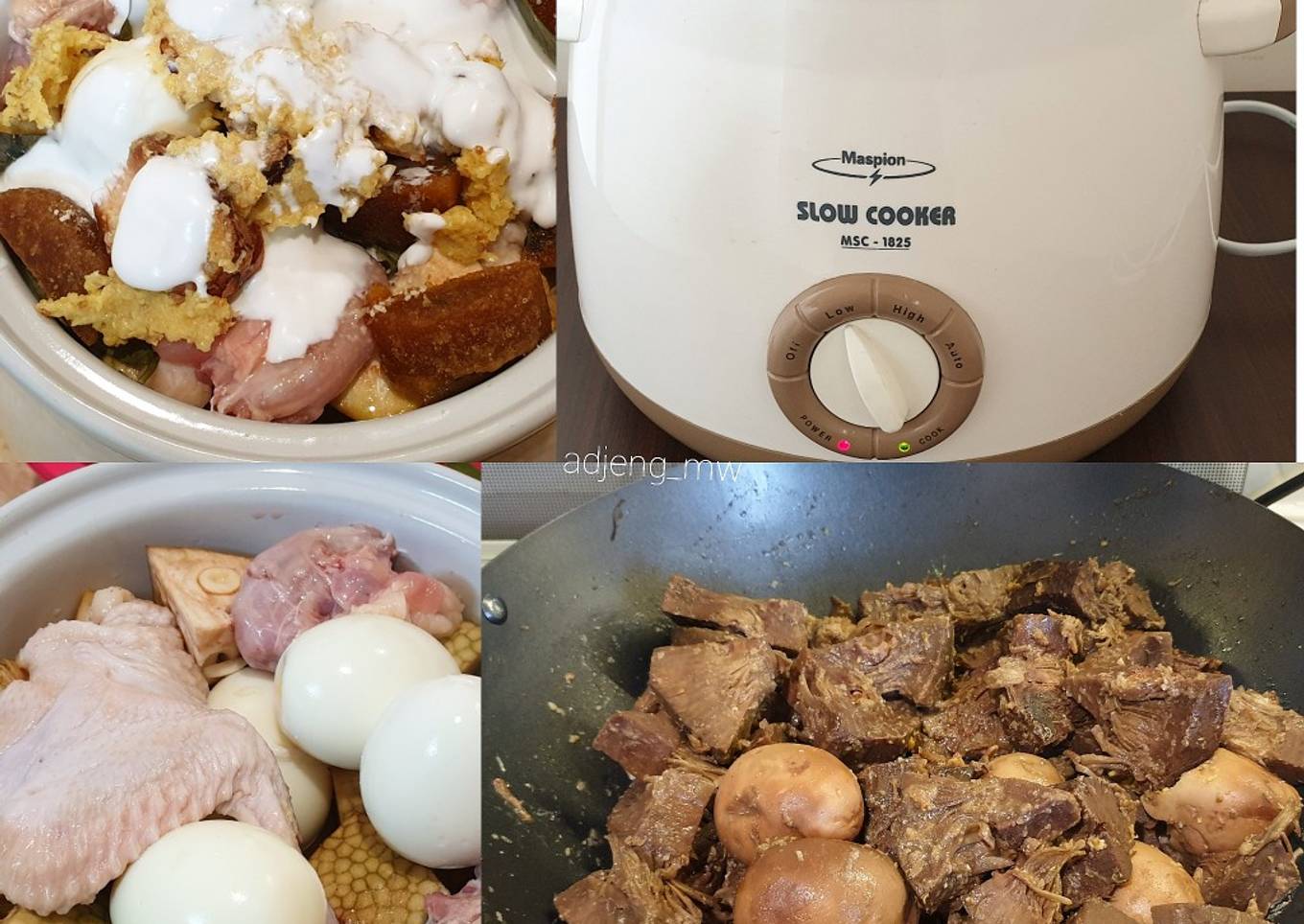Gudeg Solo #2 masak slow cooker