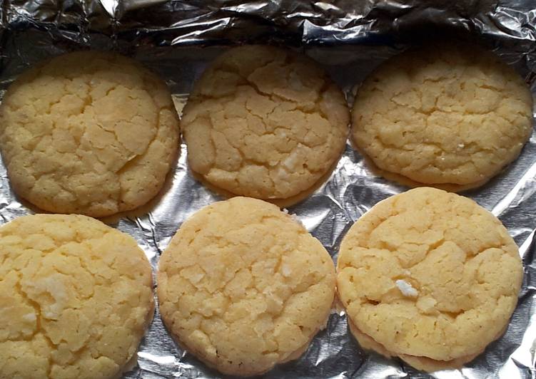 Gooey butter cookies