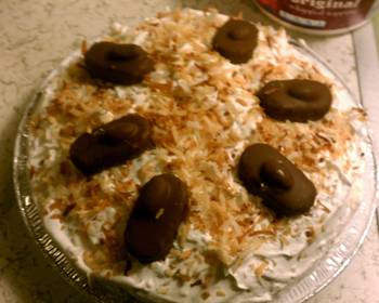 Update, Cooking Recipe Mounds of Joy Pie Delicious Nutritious