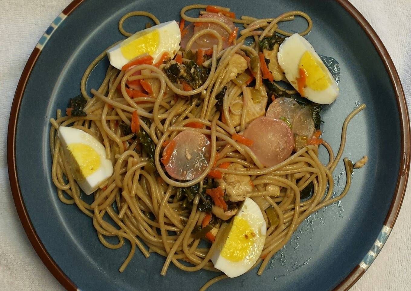 Organic Lemon Ginger Sesame Pasta Salad