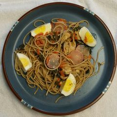 A picture of Organic Lemon Ginger Sesame Pasta Salad.