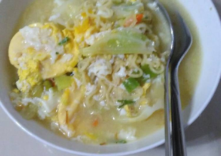 Resep Mie jawa sederhana Jadi, mengenyangkan