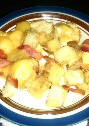 A picture of Easy-Peasy Cheesy Chicken.
