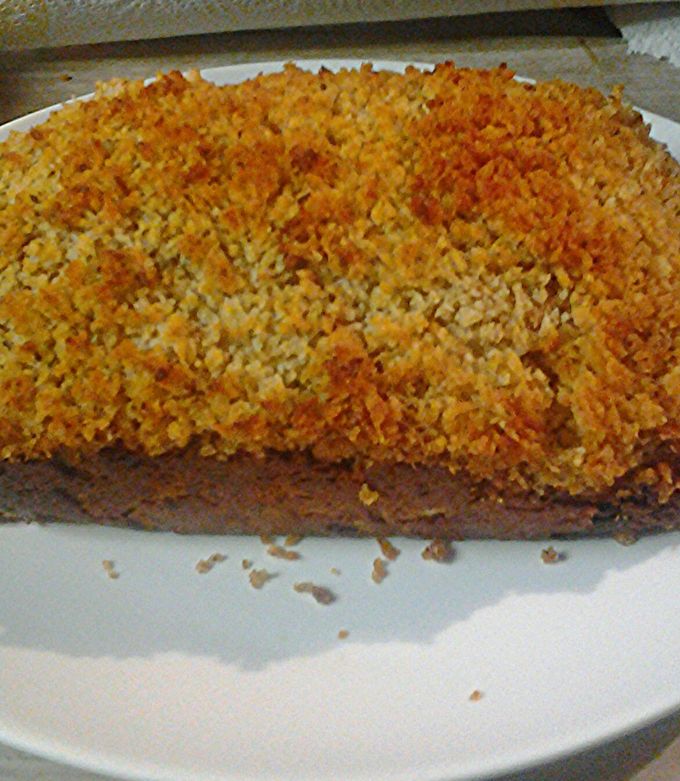 A picture of Baked Tuna loaf.