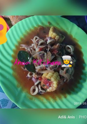 Foto resep Cumi Saus Padang