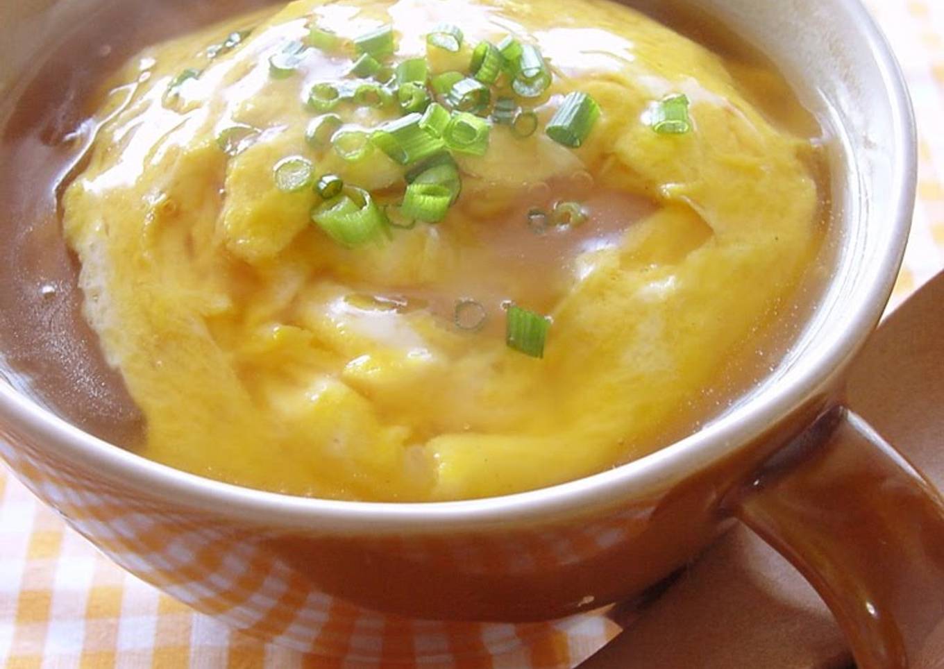 Surprising Crab Omelet over Rice