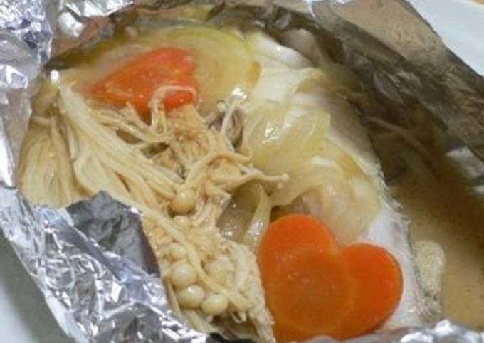 Cod Cooked in Foil