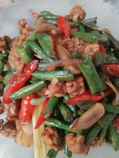 Foto resep Tumis Tempe Kacang Panjang