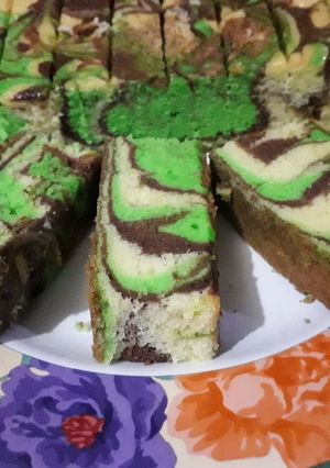 Foto resep Marble Cake ala Law Thomas