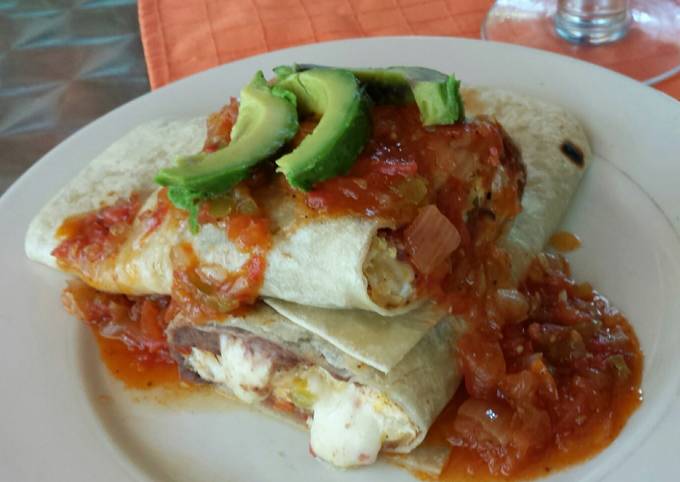 How to Prepare Super Quick Homemade Breakfast burrito