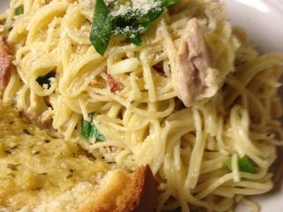 Bacon Chicken Carbonara