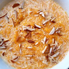 A picture of Saffron vermicelli.