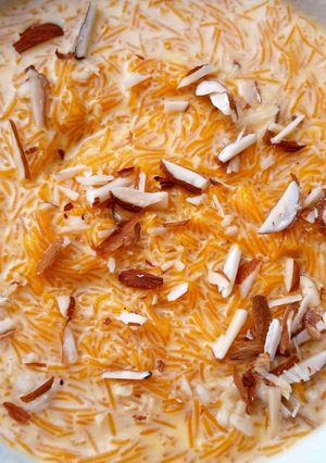 A picture of Saffron vermicelli.