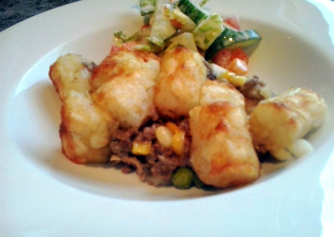 Delicious Tater-Tot casserole