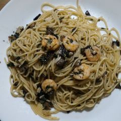 A picture of Sunday's Special Aglio Olio.