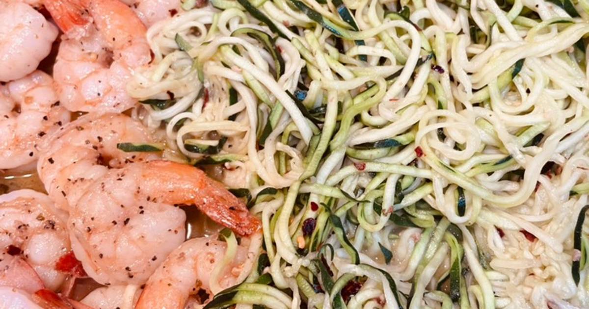 Butter Garlic Shrimp & Zoodles Recipe by iricarodriguez Cookpad