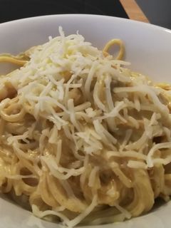 Una foto de Pasta al curry