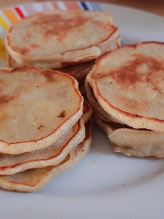 Foto resep Banana Mini Pancake / Kue Dadar Pisang Mini Cemilan MPASI 10m+