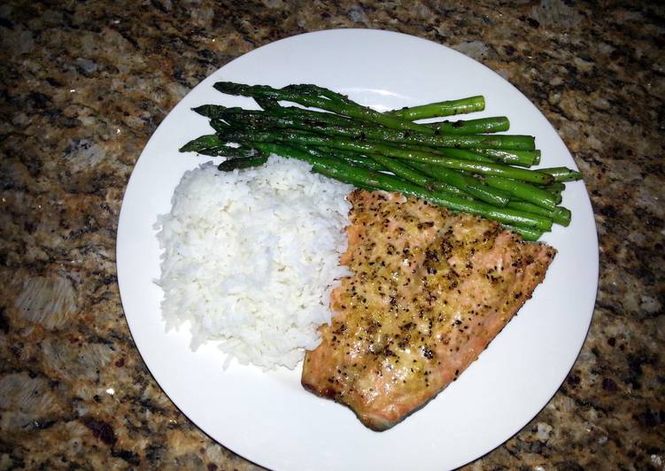 Simple Way to Prepare Super Quick Homemade Allen&#39;s cedar plank salmon