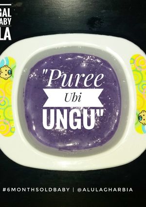 Foto resep "Puree Ubi Ungu" MPASI 6 Bulan