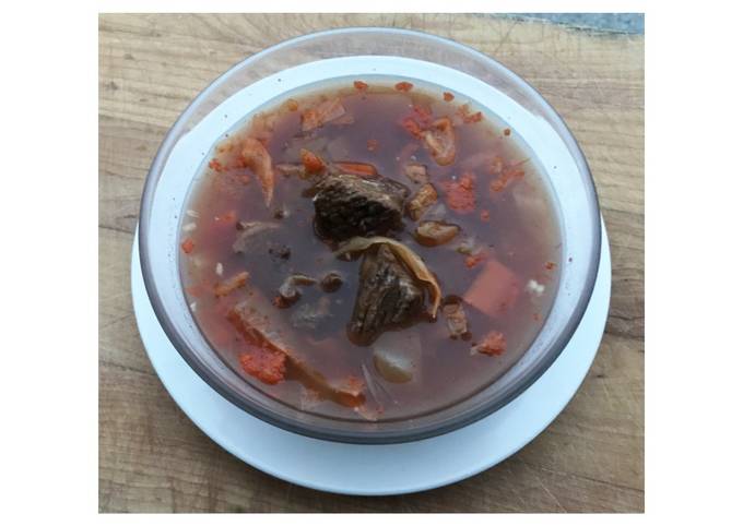 Sweet &amp; Sour Beef Cabbage Soup FUSF