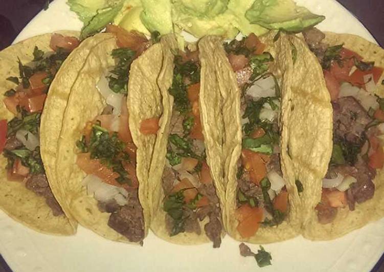 Recipe of Appetizing Mexican Tacos