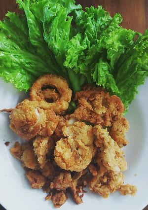 Foto resep Cumi goreng tepung