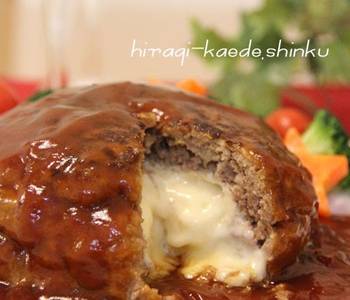 Ultimate, Prepare Camembert Cheese Stuffed Hamburger Steaks Delicious Perfect