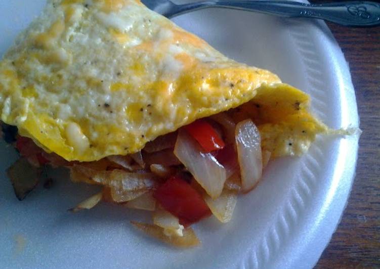 How to Prepare Perfect Vegetarian amazing omlette