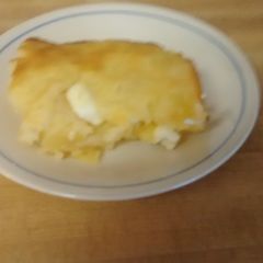A picture of TL's Pineapple Cream Cheese Cobbler.