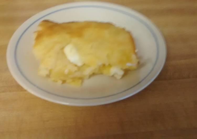 Dinner Ideas TL&#39;s Pineapple Cream Cheese Cobbler