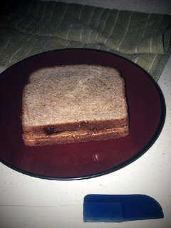 A picture of Peanut Butter and Jelly Sandwich.