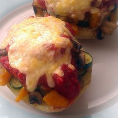 A picture of Vickys Pizza-Style Potatoes, GF DF EF SF NF.