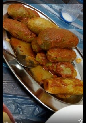 صورة لوصفة محشي الكوسا