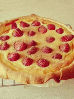 Una foto de Tarta de fresas