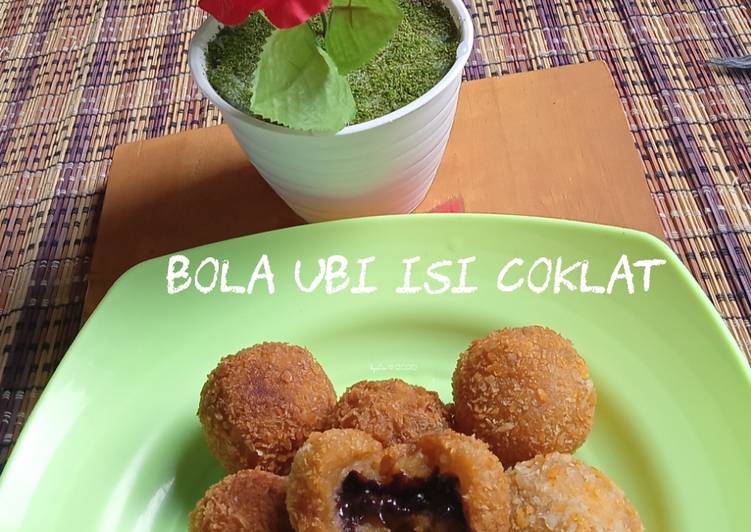 Bola Ubi Isi Coklat