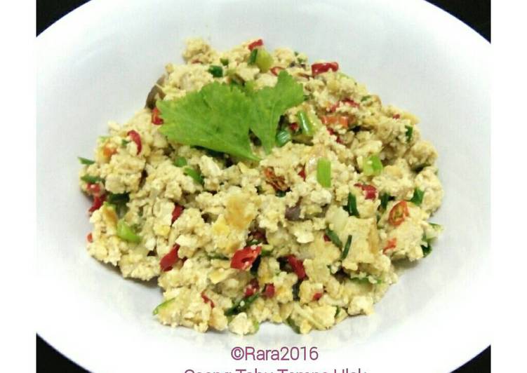 Oseng Tahu Tempe Ulek