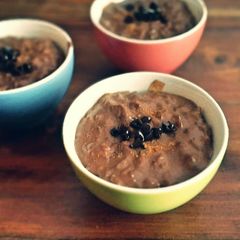 A picture of Chocolate Rice Pudding (ryzogalo).
