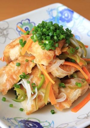 A picture of Marinated Chicken Nanban.