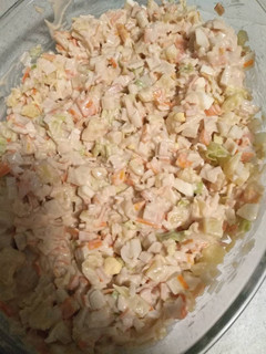 Una foto de Ensalada de cangrejo