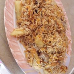 A picture of Beef biryani.